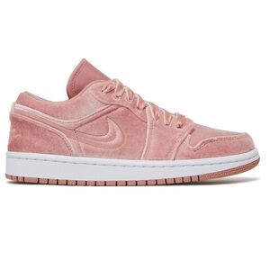 NEW- Air Jordan 1 Low SE Pink Velvet